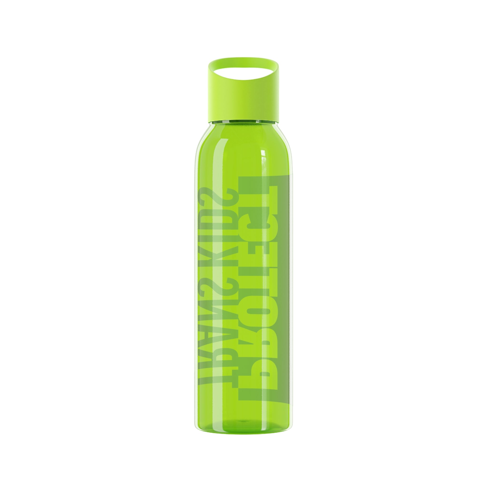 Protect Trans Kids Clear Travel Water Bottle