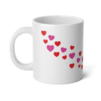 Heart Love Democracy Jumbo 20oz Coffee Mug