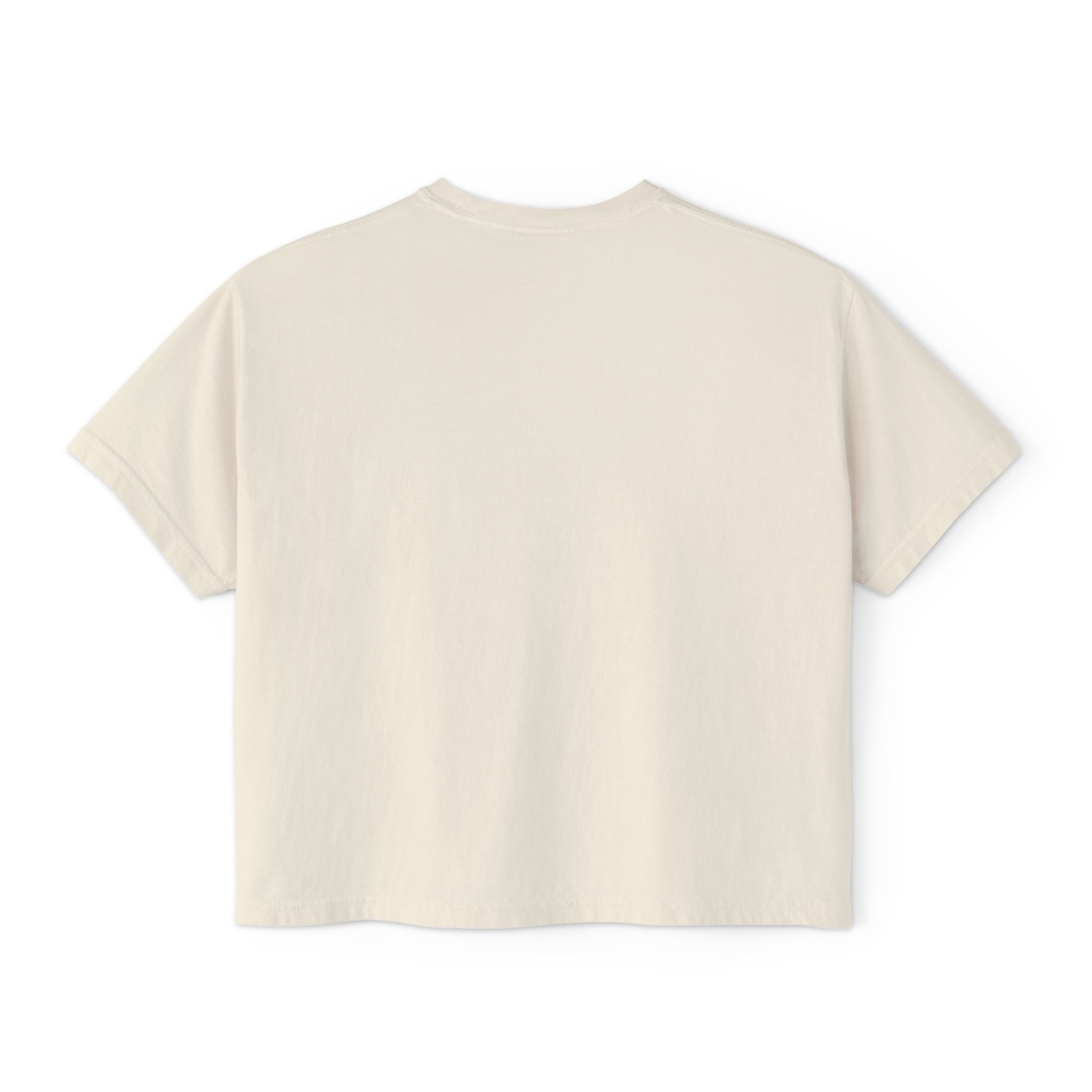 Democracy Needs You Tee — "Keep Showing Up" Women's Boxy T-Shirt