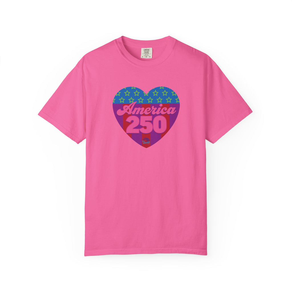 America 250 Heart T-Shirt