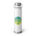 "No Human Is Illegal" Activist Design 22oz Insulated Water Bottle