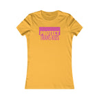 "Protect Trans Kids" Women's Slim Fit LGBTQ+ Tee