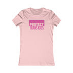 "Protect Trans Kids" Women's Slim Fit LGBTQ+ Tee