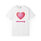 Love Democracy Heart T-Shirt