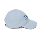 "Democracy needs you. Keep showing up." Embroidered Political Statement Hat — Dad Cap