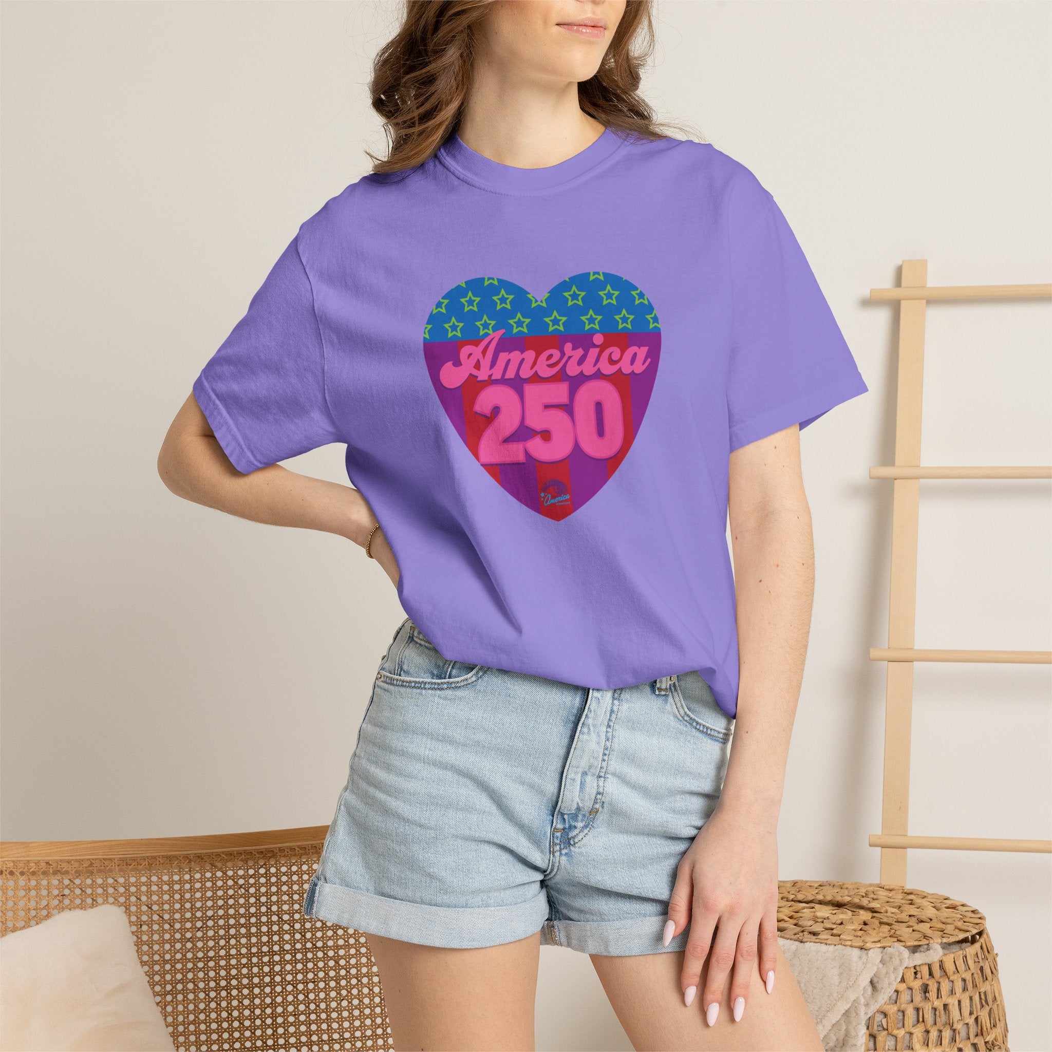 America 250 Heart T-Shirt