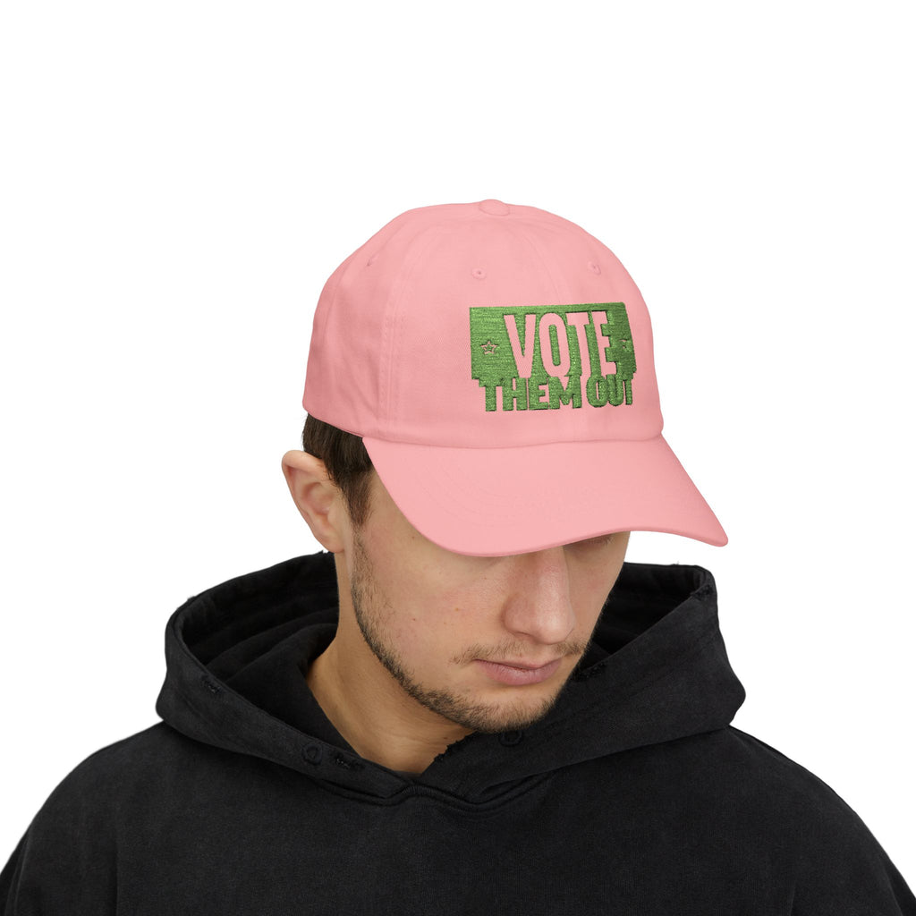 "VOTE THEM OUT" Political Dad Cap Baseball Hat