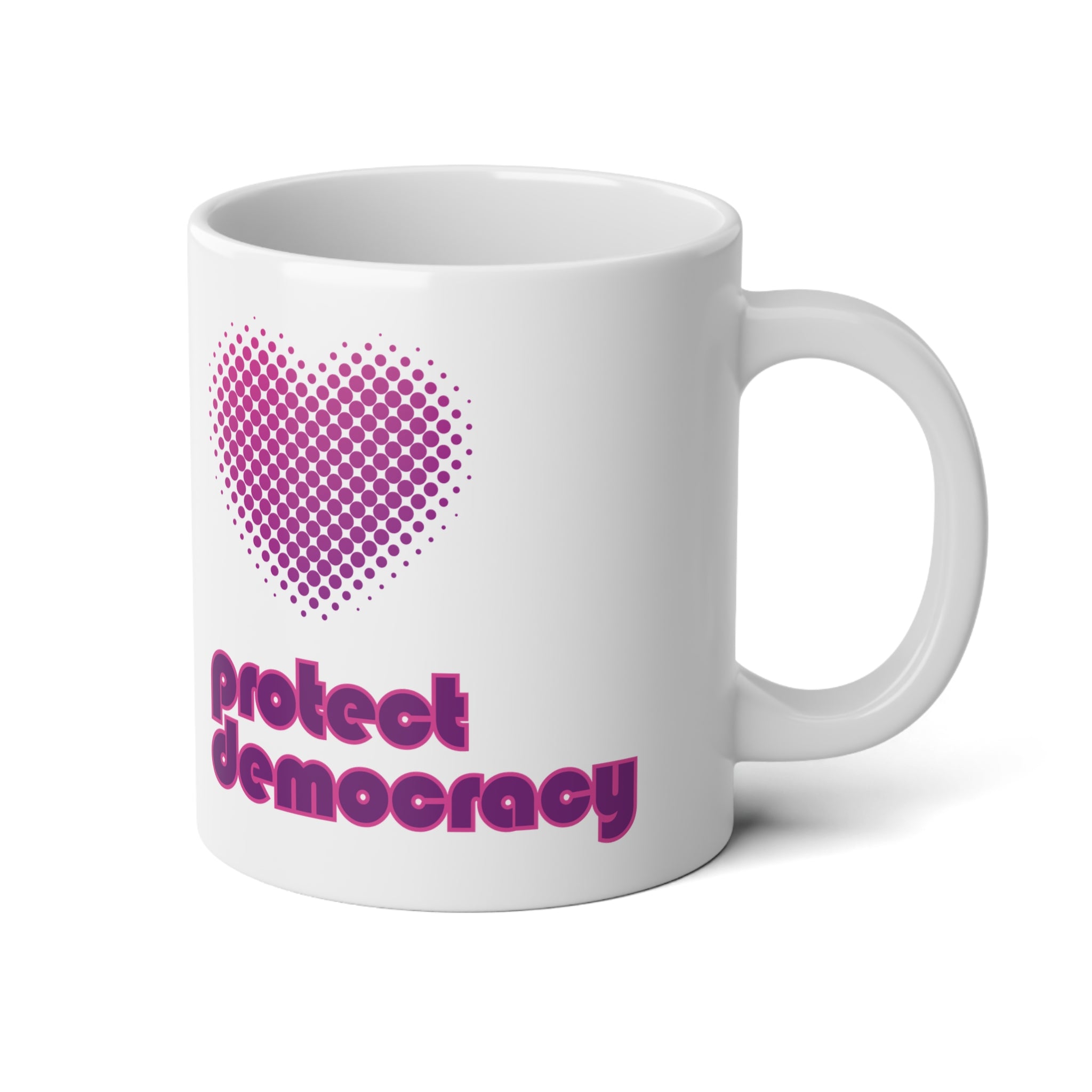 Protect Democracy 20oz Jumbo Coffee Mug