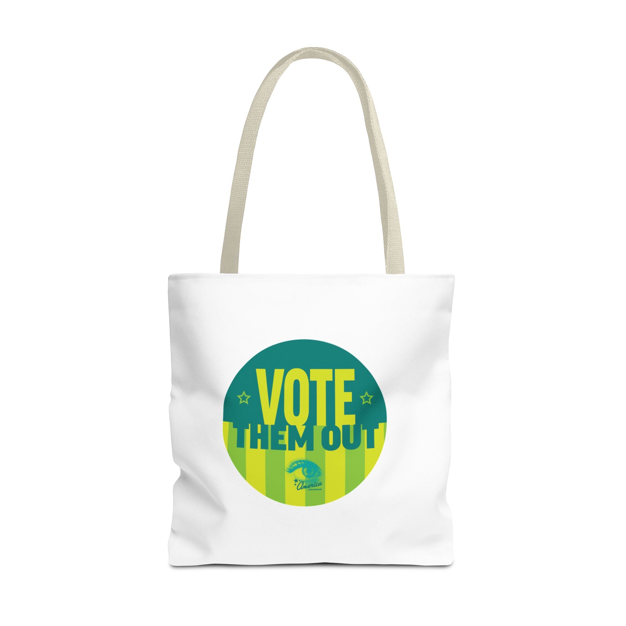 "Vote Them Out" Political Protest Canvas Tote Bag