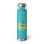 "No Human Is Illegal" Activist Design 22oz Insulated Water Bottle