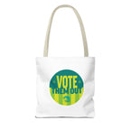 "Vote Them Out" Political Protest Canvas Tote Bag
