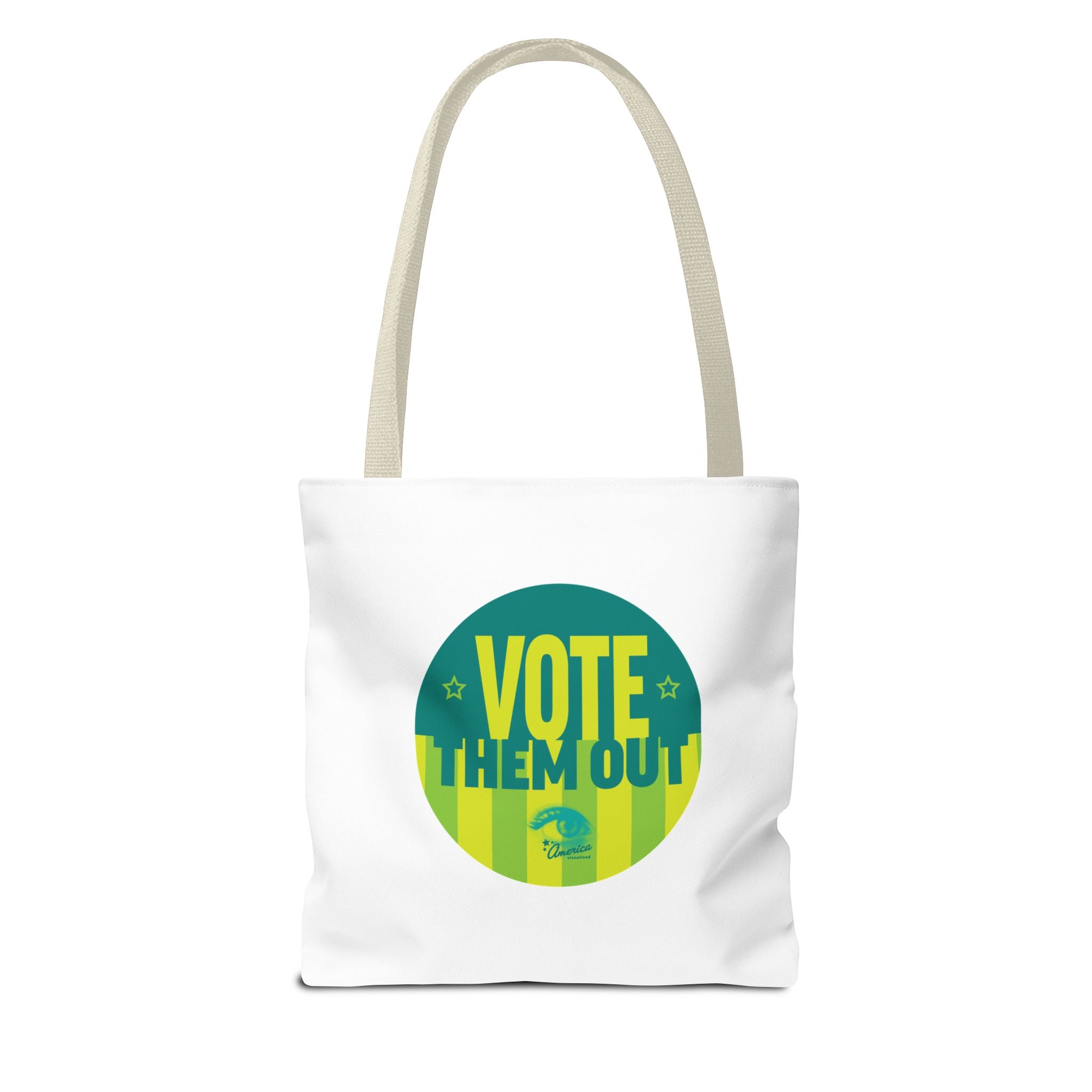 "Vote Them Out" Political Protest Canvas Tote Bag