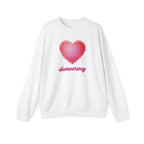 I Love Democracy Heart Crewneck Sweatshirt