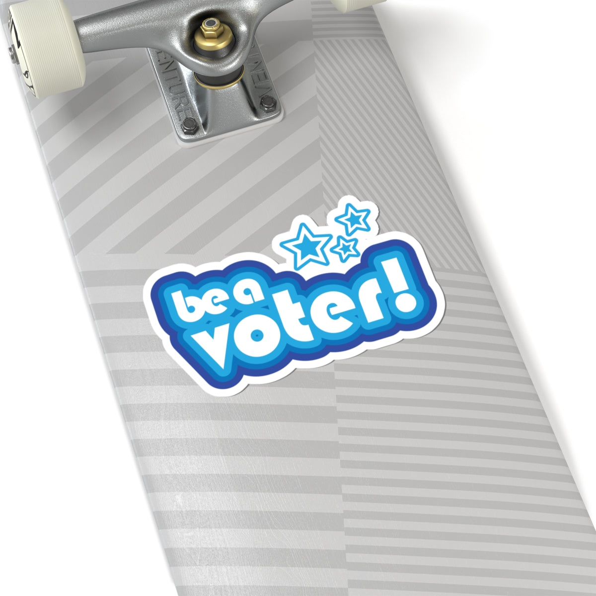 "Be a Voter!" Blue Kiss-Cut Vinyl Political Awareness Sticker