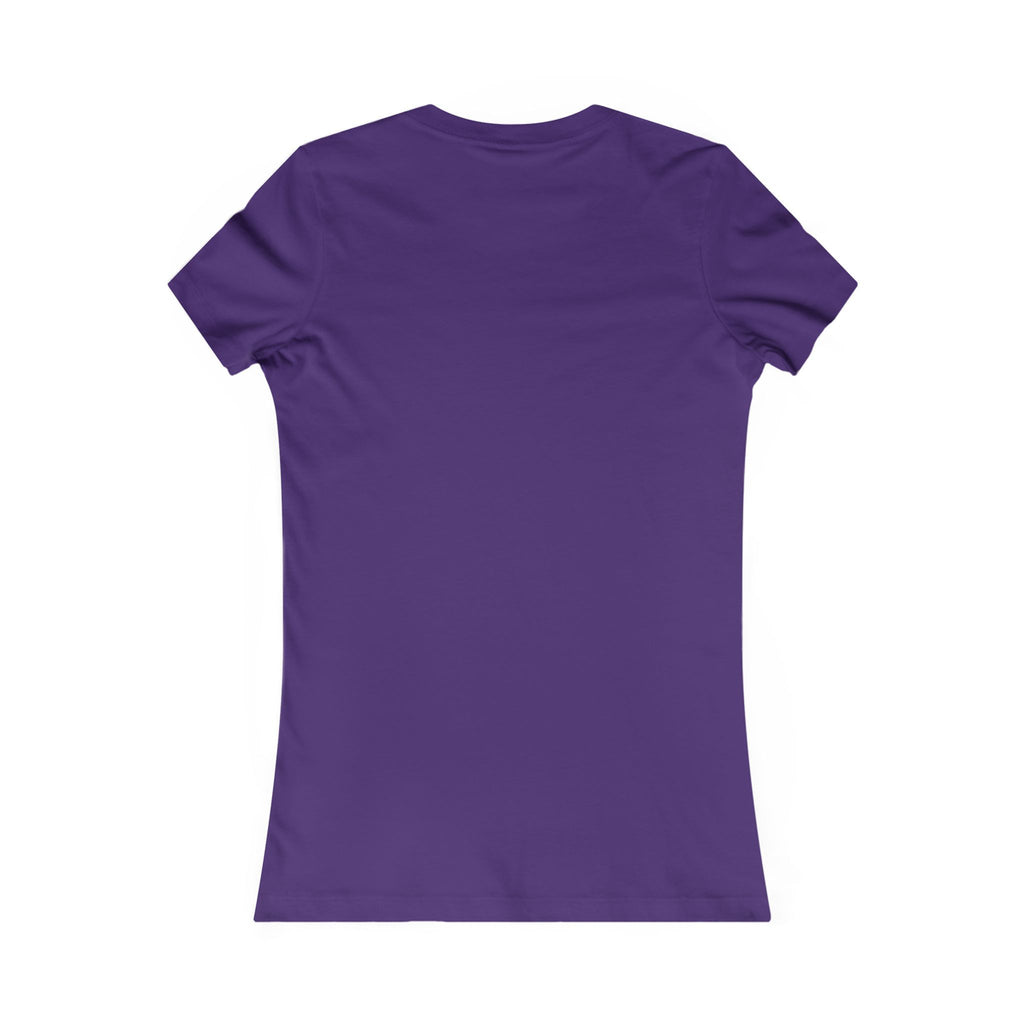"Here for Democracy" Retro 80's Woman's Slim Fit Graphic Tee