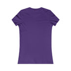 "Here for Democracy" Retro 80's Woman's Slim Fit Graphic Tee