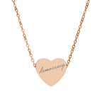 I Heart Democracy Necklace