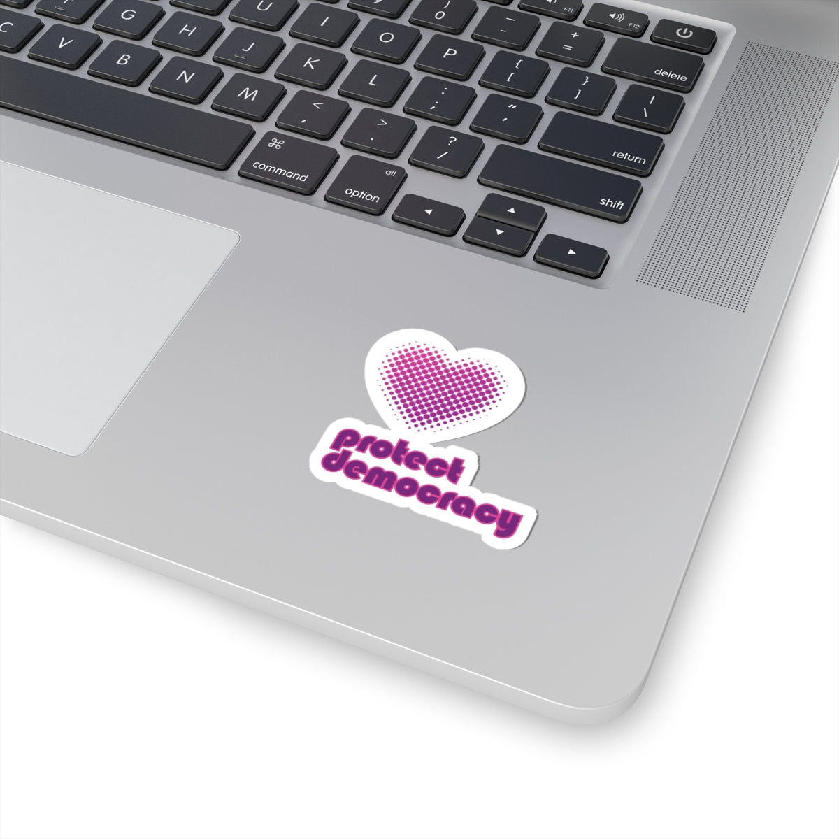 Protect Democracy Heart Sticker