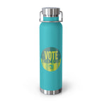 'Vote Them Out' Political Insulated 22oz Copper Vacuum Water Bottle