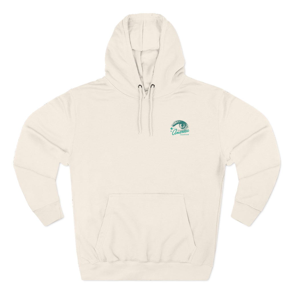 "No Human Is Illegal" Hoodie Political Statement Pullover