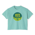 Vote Them Out Boxy Tee — Women's Political Graphic T‑Shirt