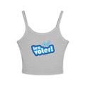 "Be a Voter!" Women's Spaghetti Tank — Political Voter Top