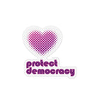 Protect Democracy Car Magnet