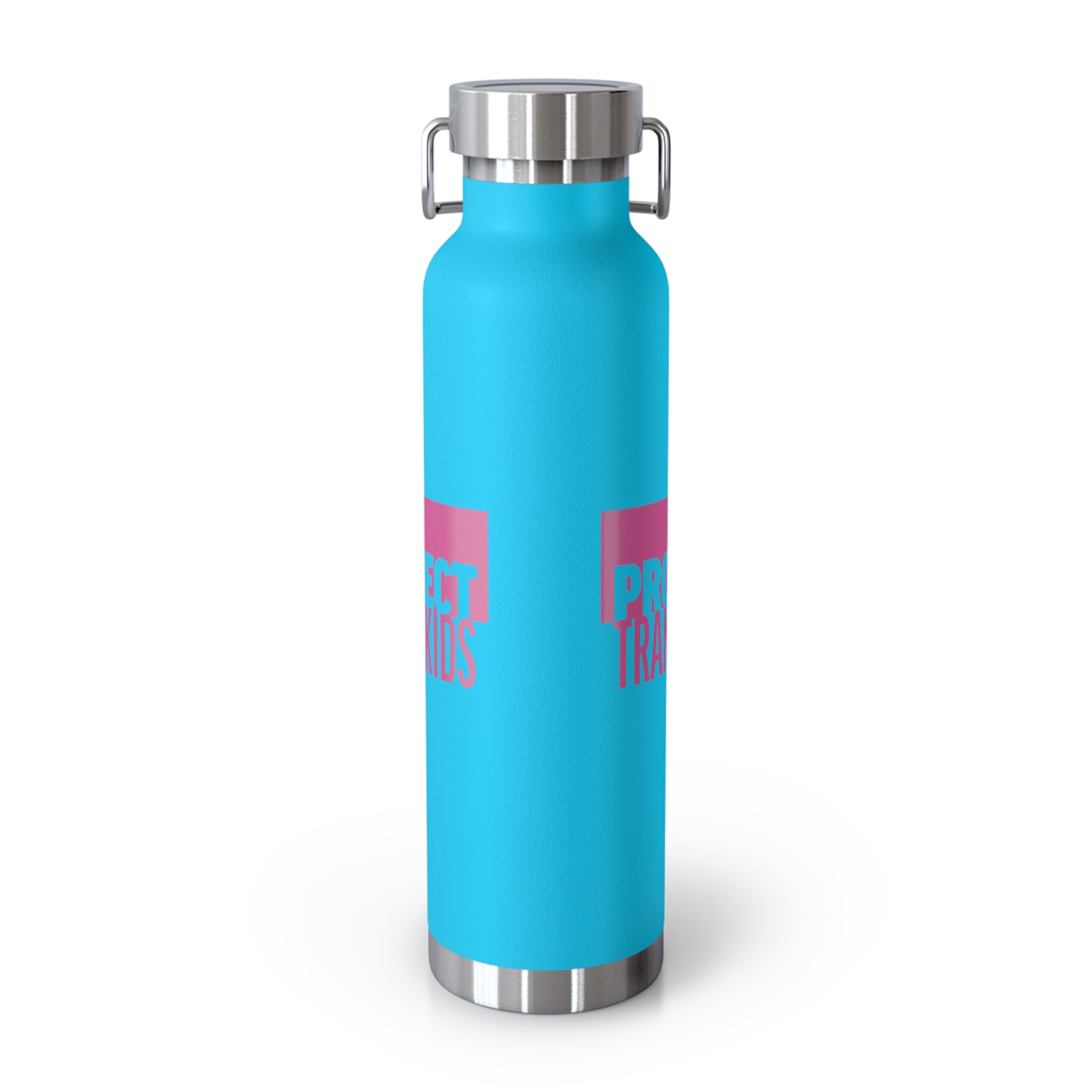 Protect Trans Kids 22oz Insulated Copper Vacuum Flask Water Bottle