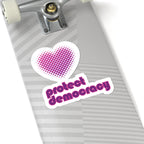 Protect Democracy Heart Sticker