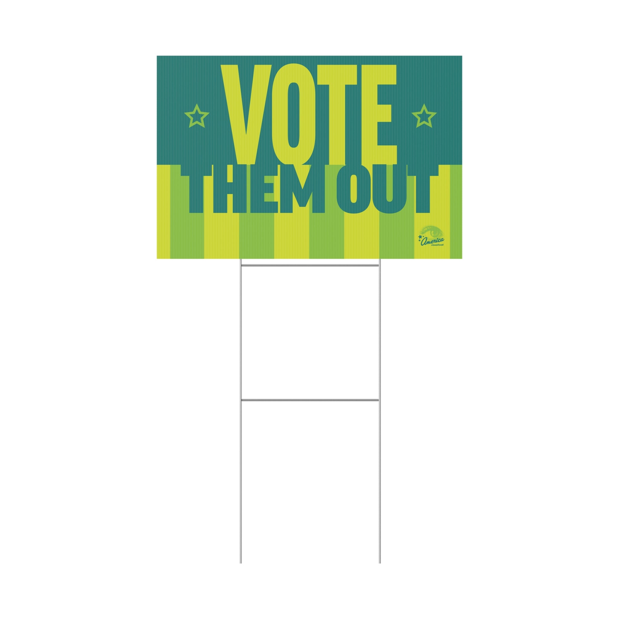 "Vote Them Out" Political Election Yard Sign