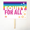 EQUITY FOR ALL 24" x 18" Protest Sign Poster