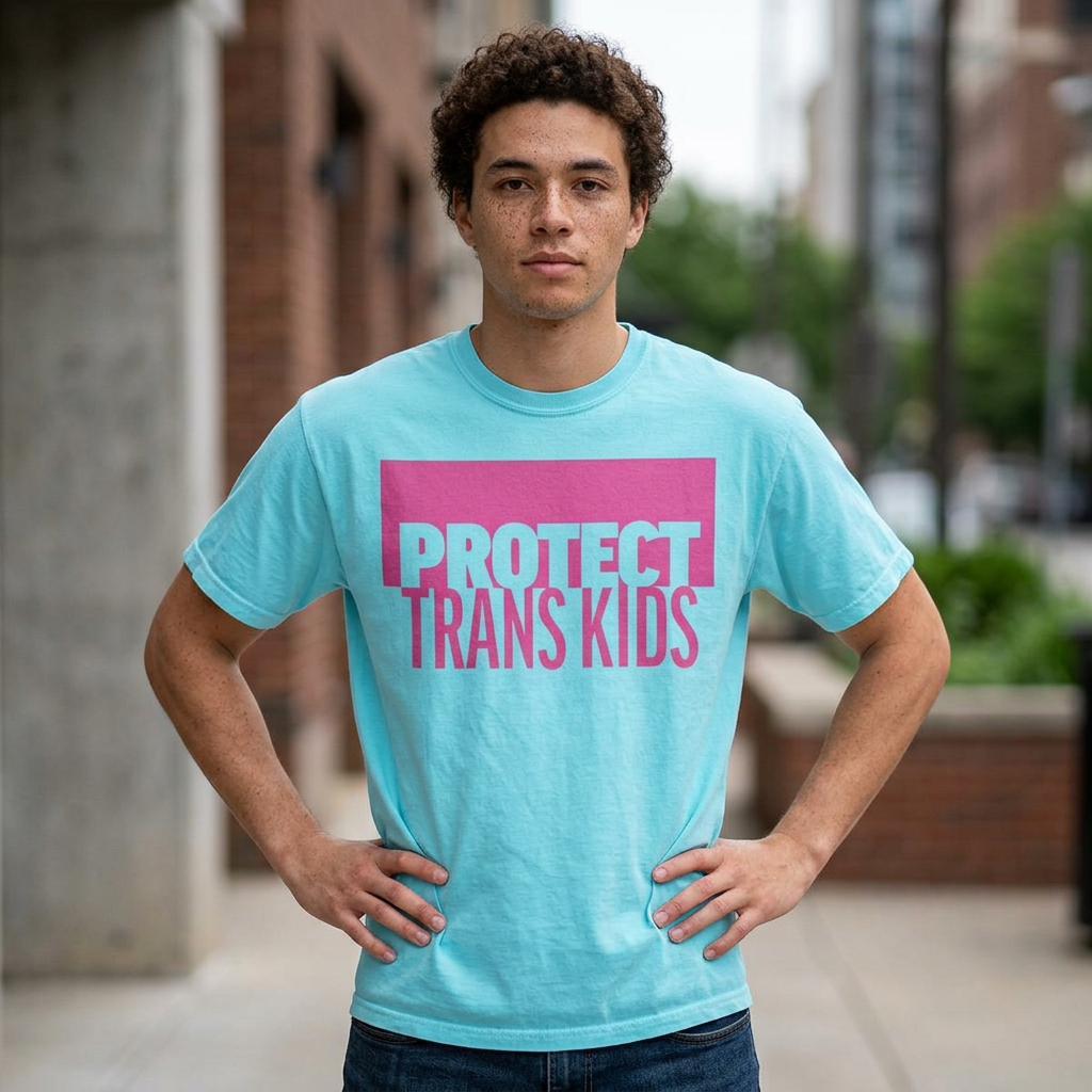 Protect Trans Kids T-Shirt — LGBTQ+ Pride Support Tee