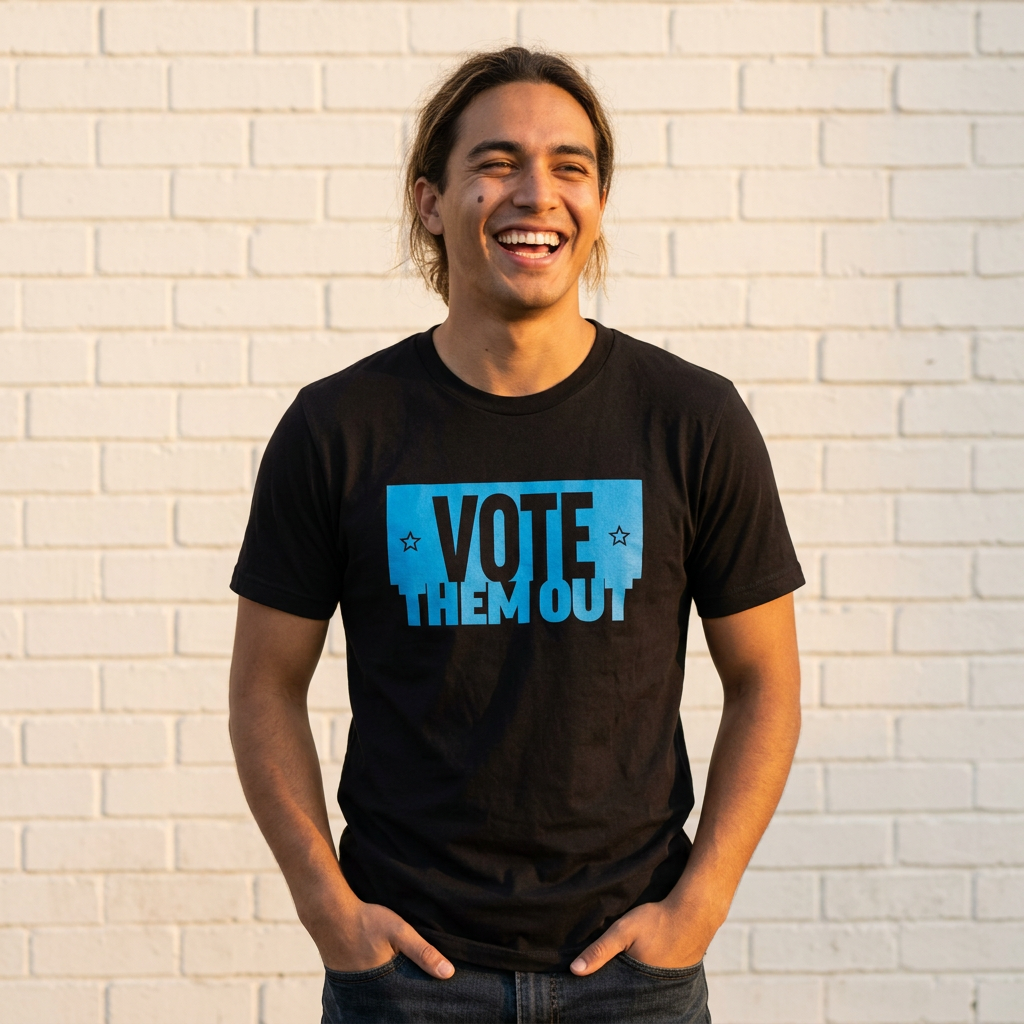 "Vote Them Out" Tee - Political Activism Voter Shirt
