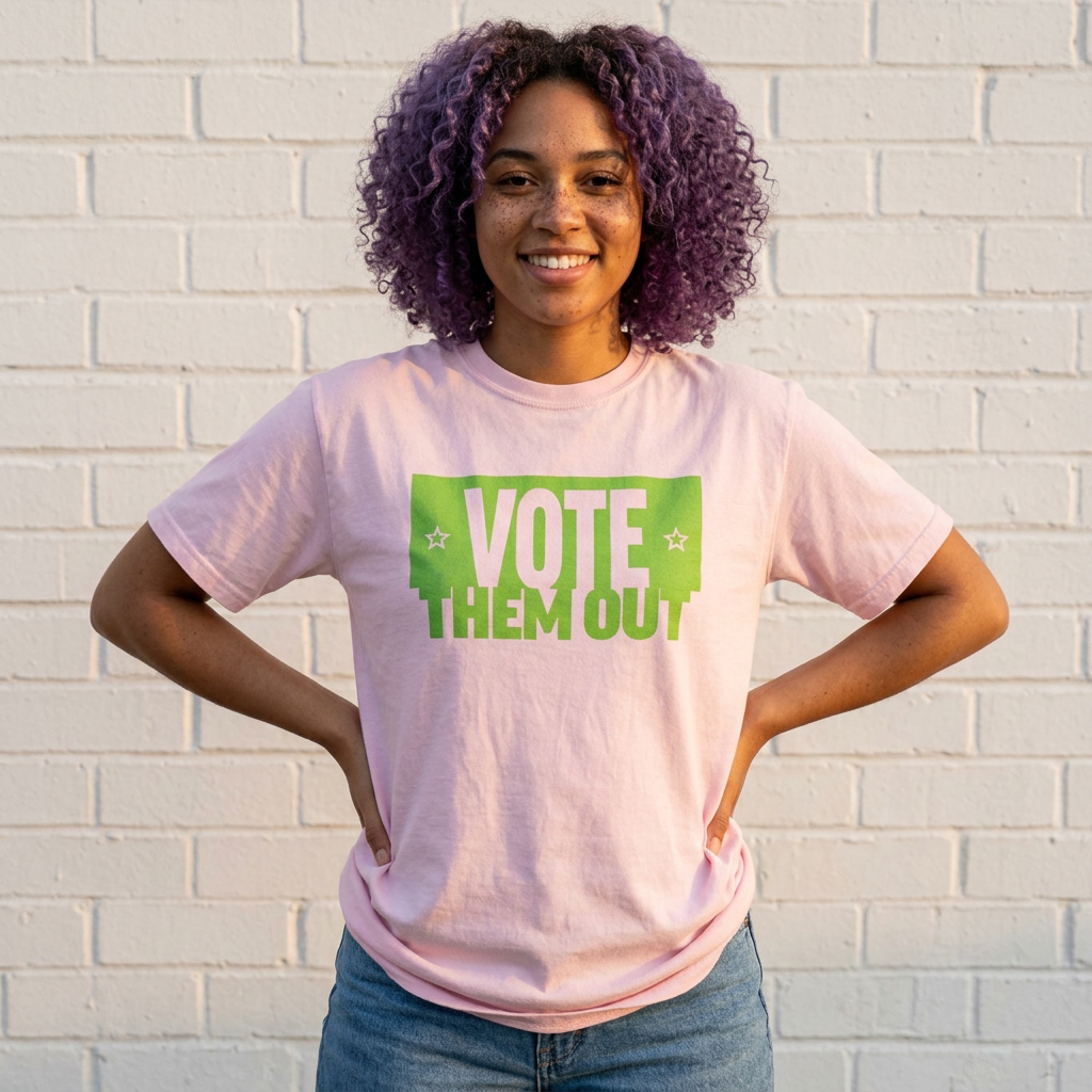 "Vote Them Out" Political Activist T-Shirt