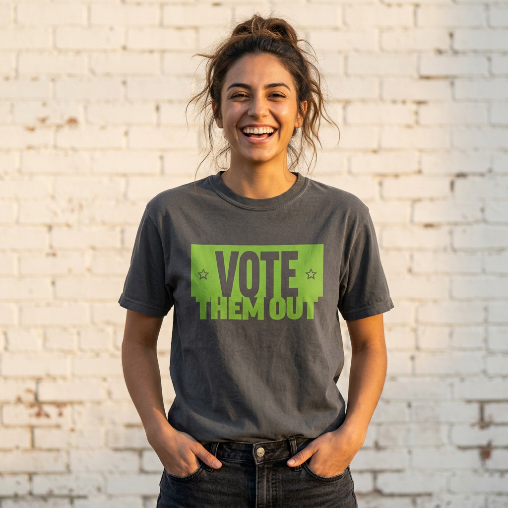 "Vote Them Out" Political Activist T-Shirt