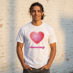 "Love Democracy" Heart T-Shirt