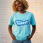 "Be a Voter!" Retro T-Shirt — Voter Awareness Tee