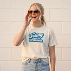 "Voting Is My Superpower" Women's Boxy Tee Empowered Voter Graphic Shirt