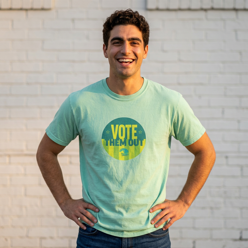"Vote Them Out" Political Voter Engagement Campaign T-Shirt