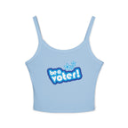 "Be a Voter!" Women's Spaghetti Tank — Political Voter Top