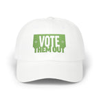 "VOTE THEM OUT" Green Political Dad Cap Baseball Hat