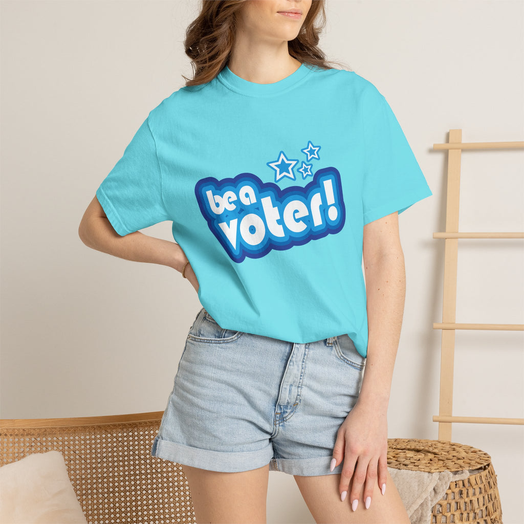 "Be a Voter!" Retro T-Shirt — Voter Awareness Tee