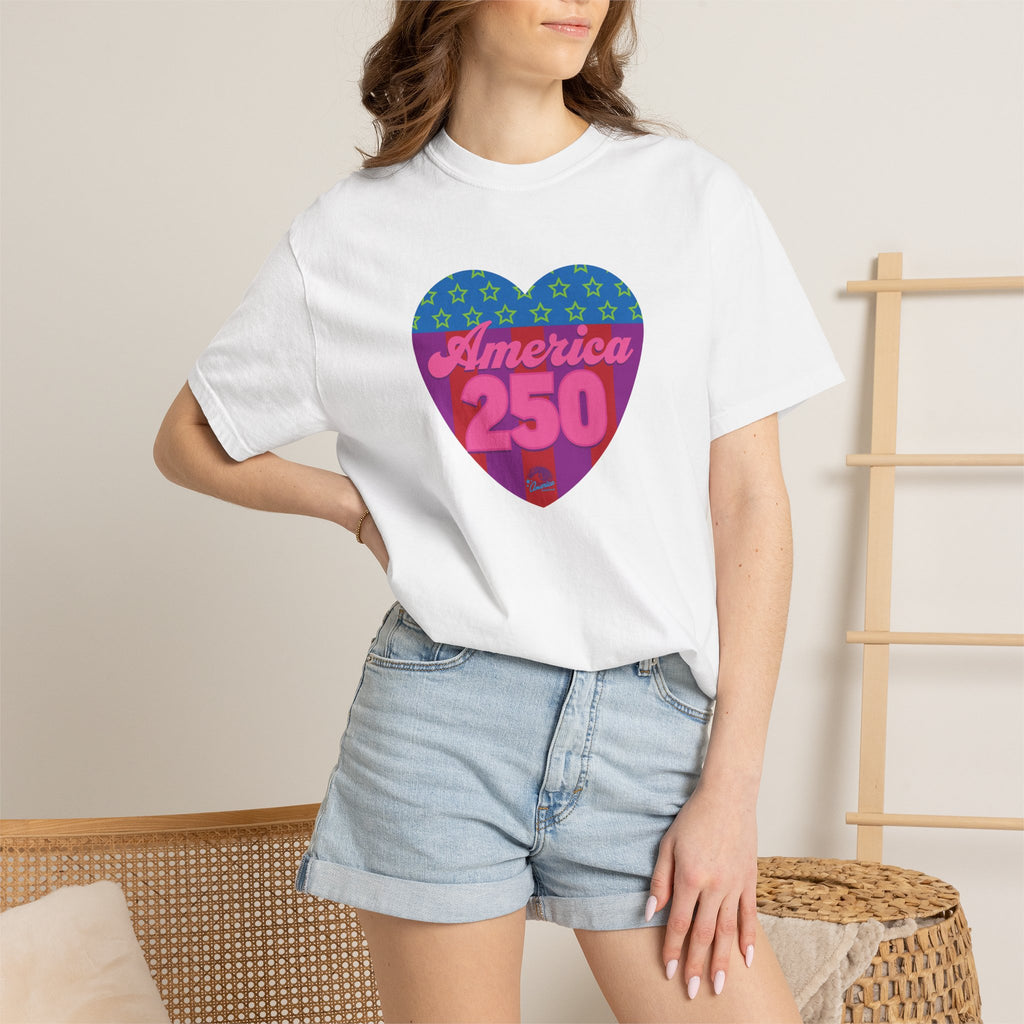 America 250 Heart T-Shirt