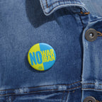 No Iran War Pin Button