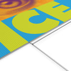 "Eyes on ICE" Protest Yard Sign Activist Plastic Lawn Sign