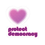 Protect Democracy Heart Sticker