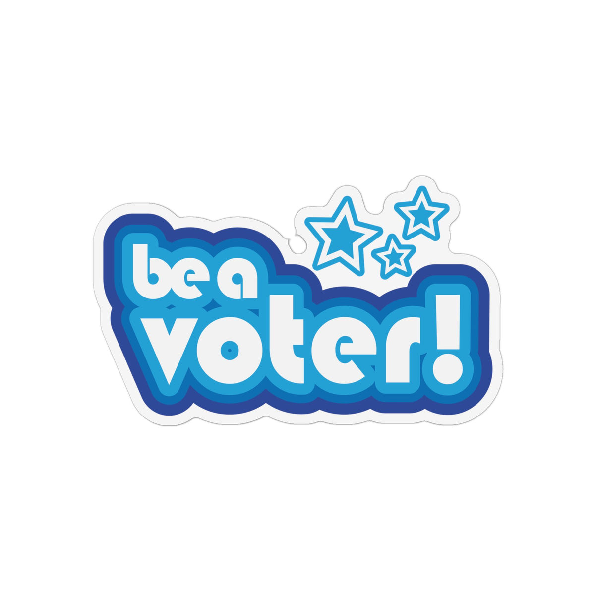 "Be a Voter!" Political Car Magnet for Voter Awareness