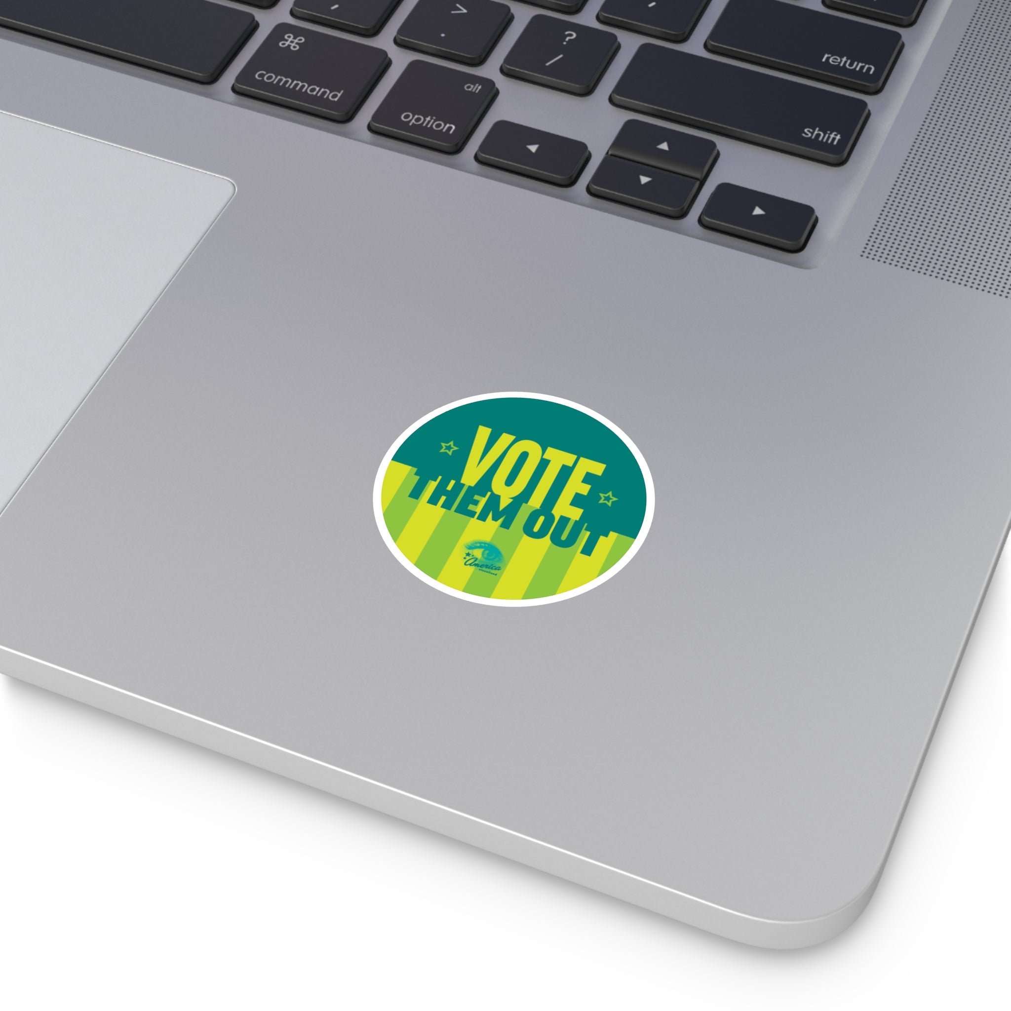 "Vote Them Out" Round Sticker