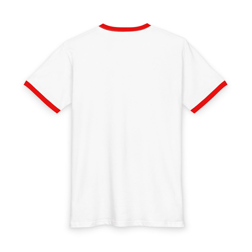 "Be a Voter!" Ringer Tee — Political Vote Awareness T-Shirt