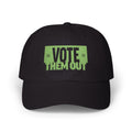 "VOTE THEM OUT" Green Political Dad Cap Baseball Hat